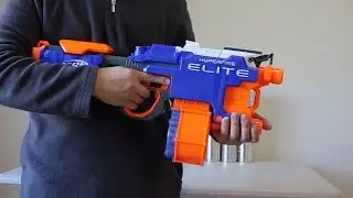 HYPERFIRE NERF blaster - 25 DARTS FULL AUTO!