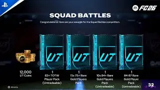EA FC 26 | RTG in Squad Battles [S5]! Squad Battles Rewards & Pack Opening! 