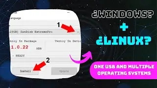 Como crear una USB booteable de Windows y Linux desde Debian 11 | Ventoy 2023