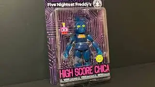 Unboxing FNAF toy: Special Delivery - High Score Chica (Glows in the dark)