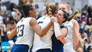 Georgia Tech vs. Ohio State: 2021 NCAA volleyball regional semifinal highlights