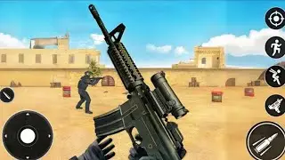 Gun Shoot War Squad Fire 3D _ Android GamePlay