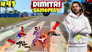 Only Dimitri Character Gameplay || Dimitri Character Ability || Free Fire || Supreme Gamer