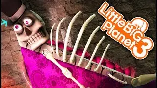 MY FAVORITE LEVEL SO FAR! | Little Big Planet 3 (Solo Maps) #8 Frankenbot