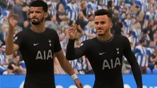 Tottenham 7 goals scored Career mode