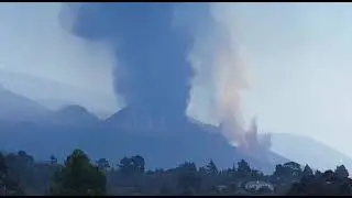 *HAPPY NEW YEAR*: Multi-Vent Eruption at Tajogaite, La Palma 2021/09/30 #geology #volcano #gas #lava