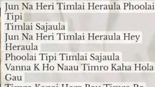 #NepaliMusic (Jun Na Heri)