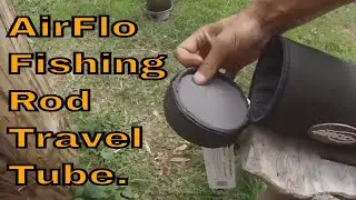 Taking Fishing Rods On An Airplane / AirFlo Rod Case / Budget Rod Tube.