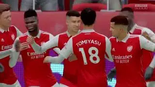 #106 GABRIEL MARTINELLI GOALS l FIFA 23 l ARSENAL VS INTER MIAMI l