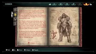 Codex #1 - Doom Slayer - Lore Nerd - DOOM: The Dark Ages - Village of Khalim