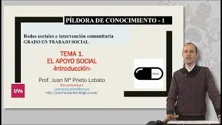 EL APOYO SOCIAL. INTRODUCCIÓN AL TEMA