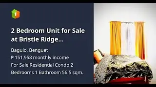 2 Bedroom Unit for Sale at Bristle Ridge Condominium, Baguio City