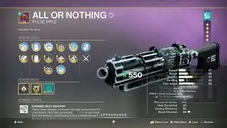 All or Nothing Dynamic Heat Pulse is Destiny 2 Renegades Version of Mint With Accelerated Assault