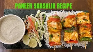 Paneer Shashlik recipe| पनीर शाश्लिक|  Restaurant style dish | Paneer Recipe| Salt Pepper & SID