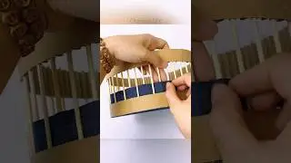 Transforming Cardboard p4 #homedecor #craft #diy #handmade #ChanemDIY #shortvideo
