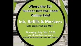 Inks, Markers & Refills Where the Rubber Hits the Road Stamp Supplies Sale 2025