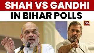 Bihar Poll War: Shah's 'Scam' Salvo vs Rahul's 'Remote Control' Jibe at Nitish | India Today