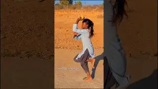 Kiski bowling action yaad ayi? 🤔 #Aakashvani #Cricket #Shorts