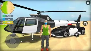 Police Inspector Car Chase Helicopter Flights Open City Monster Truck and Motorcycle Gameplay.