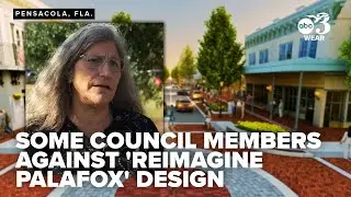 Pensacola council members speak out against 'Reimagine Palafox' design just one week before vote