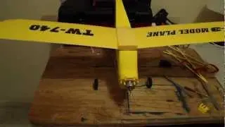 How to set up the RC J3 Cub Old Timer