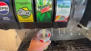 Super Awesome Soda Drink Refills POV ASMR Getting Drinks Coke Pepsi Dr Pepper Mountain Dew Sprite