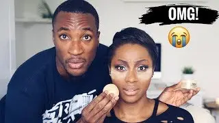 HILARIOUS!! NIGERIAN GUY DOES MY MAKEUP FT AKAH NNANI | DIMMA UMEH