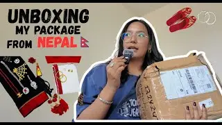 UNBOXING MY NEWARI TRADITIONAL OUTFIT FROM NEPAL 🇳🇵