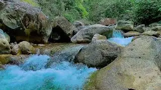 Sacred River Flowing Through Celestial Light &ndash; Gentle Water Sounds for Deep Rest and Peaceful Sleep