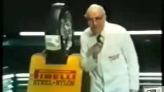 Classic Ads: Pirelli Tyres with Professor Stanley Unwin