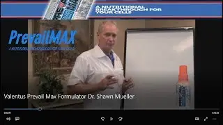 Valentus Prevail Max Formulator | Dr  Shawn Mueller | Prevail Max Explained