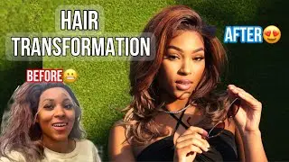 HOW TO: REVIVE HUMAN HAIR WIG with me! RESULTS AT THE END [wig install, vegas, model, hair tutorial]