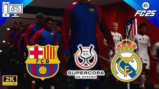 Barcelona vs Real Madrid | Final Supercopa de España | EA Sports FC 25 PC Gameplay (2K Ultra HD)