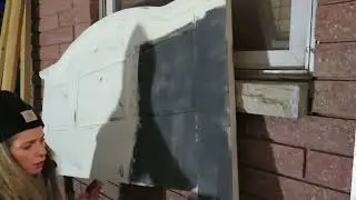Headboard Makeover| DIY Chalk Paint | How to use Bondo| How to fill in a wood engraving on furniture
