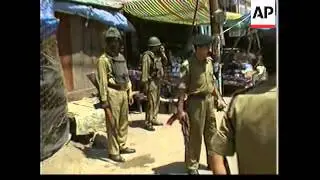 KASHMIR: GRENADE ATTACKS BY SUSPECTED MILITANTS