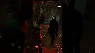 Snowman has a red stain☃️🔺️ #dbd #deadbydaylightfunnymoments #dbdclips #dbdshorts #bonechill2022