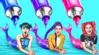 Kpop Demon Hunters Makeover! From Nerd Rumi, Mira, Zoey to Kpop Mermaid Idols