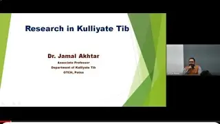 Research in #Kulliyate Tib I Dr. Jamal Akhtar, Asso. Professor, #GTCH I #unanimedicine