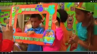 Nico acting in Party City Scooby-Doo commercial