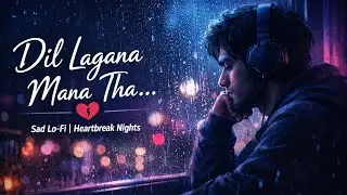Dil Lagana Mana Tha 🫂🥀&ndash;  Lo-Fi Song | Heartbreak Hindi LoFi Mix | Rainy Night | Love Song 2026