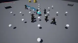 Isometric Perspective Top Down Shooter Game - Unreal Engine 4 #EpicMegaJamp (AI Positioning)