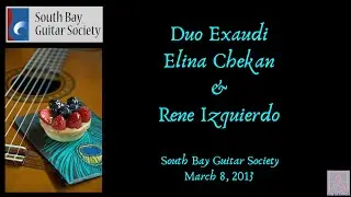 Duo Exaudi - Bach - French Suite No 2