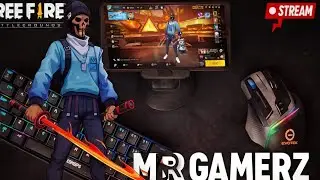 Free Fire LIVE | One Hand Keyboard + Mouse | 4-in-1 Combo Gaming Setup | Custom Room with Subscriber