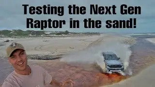 Cape Flattery sand dunes in the next gen raptor.