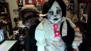 My OOAK ZOMBIE CLOWN DOLL!