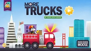 DUCK DUCK MOOSE More Trucks Gameplay | Fun Monster Truck Racing For Kids | 10 Monster Trucks