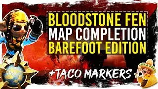 Guild Wars 2 - Bloodstone Fen Map Completion (Non-Mount) with TacO Markers