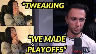 NRG s0m's GF Reacts To NRG Finally Making Playoffs After BEATING LEV