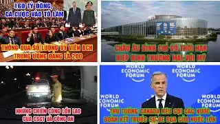 160 TỶ ĐỒNG ĐẶT CƯỢC VAO T&Ocirc; L&Acirc;M. CHIẾN C&Ocirc;NG LỚN LAO CỦA C&Ocirc;NG AN. TRUMP CH&Acirc;U &Acirc;U DỪNG HĐTM VỚI MỸ