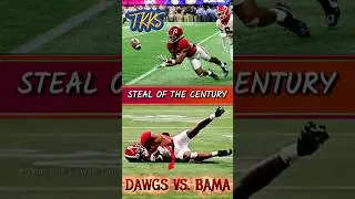 Steal of the Century                   #shorts  #bulldawgs #alabama #collegefootball #cheat #referee